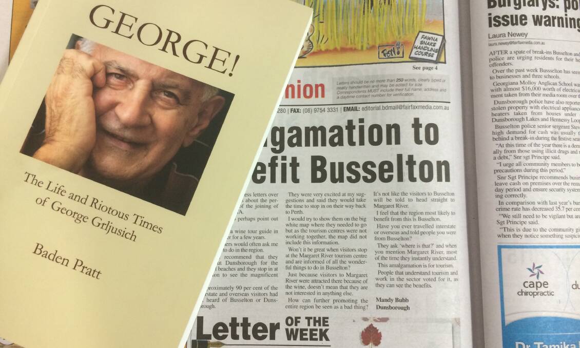 Next week's Letter of the Week winner will get a free copy of George! 