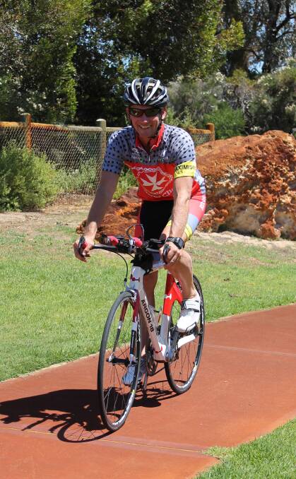 Nick Fitzpatrick has spent the past ten months training for the Sunsmart Ironman. 