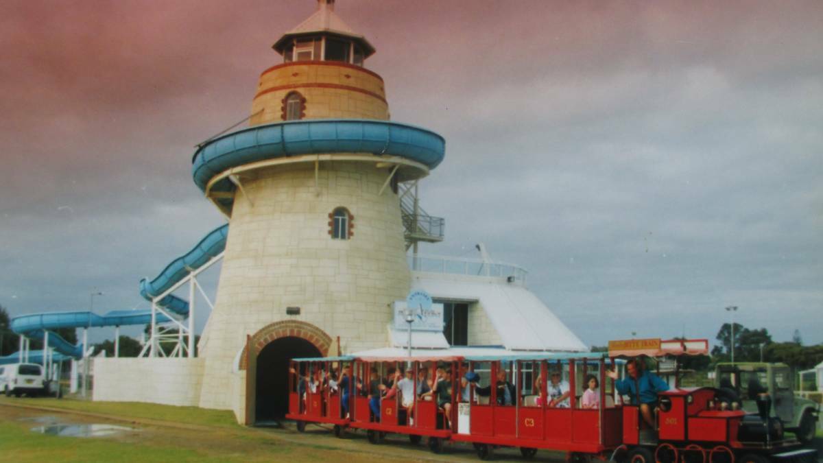 The Nautical Lady Tower in the 90s. 