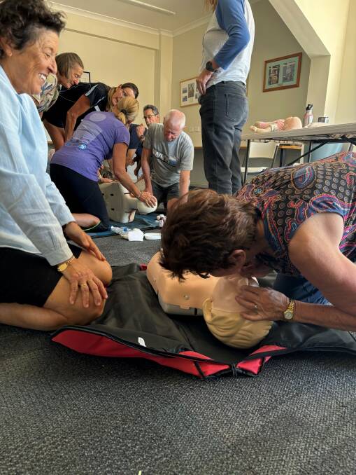 Participants learned the best ways to respond in an emergency, and refresh their resuscitation skills.