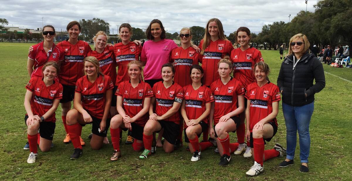 Busselton City Football Club’s premier womens team secured themselves third spot on the 2016 league ladder, the highest ranking for any Busselton team in the league.