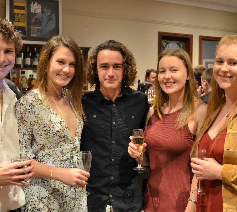 Winner's circle: Kaden Heathcoat – Premier men’s team; Belle Armstrong - Best and Fairest; Ethan Delatte - Premier men’s team; Grace Dickson - Player's Player; and Georgia Greeves - Girl's teams.
