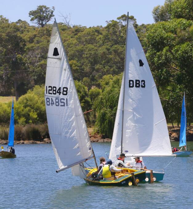 The Dunsborough Bay Yacht Club were joined by three boats from the Mounts Bay Yacht Club for their annual regatta at Knotting Hill Winery. Photos supplied.