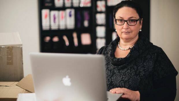 Pleasure Box owner Deborah Avery is taking on Afterpay and zipPay through the Anti-Descrimination Commissioner. Photo: Rohan Thomson
