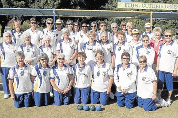 Busselton bowlers enjoy the final day of the club’s summer season.