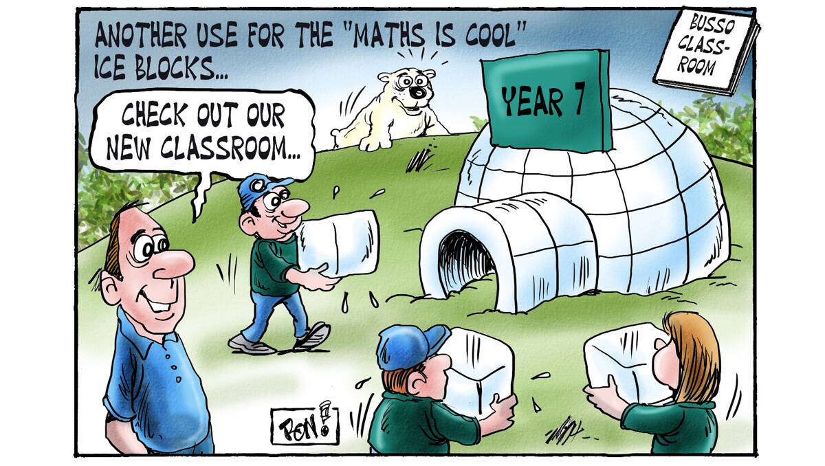 Cartoons from the Busselton-Dunsborough Mail. 5-9-2012.