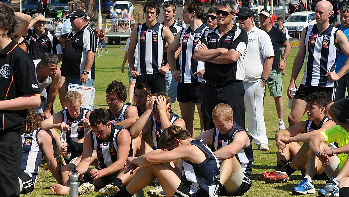Busselton’s reserves are left to rue their grand final loss.