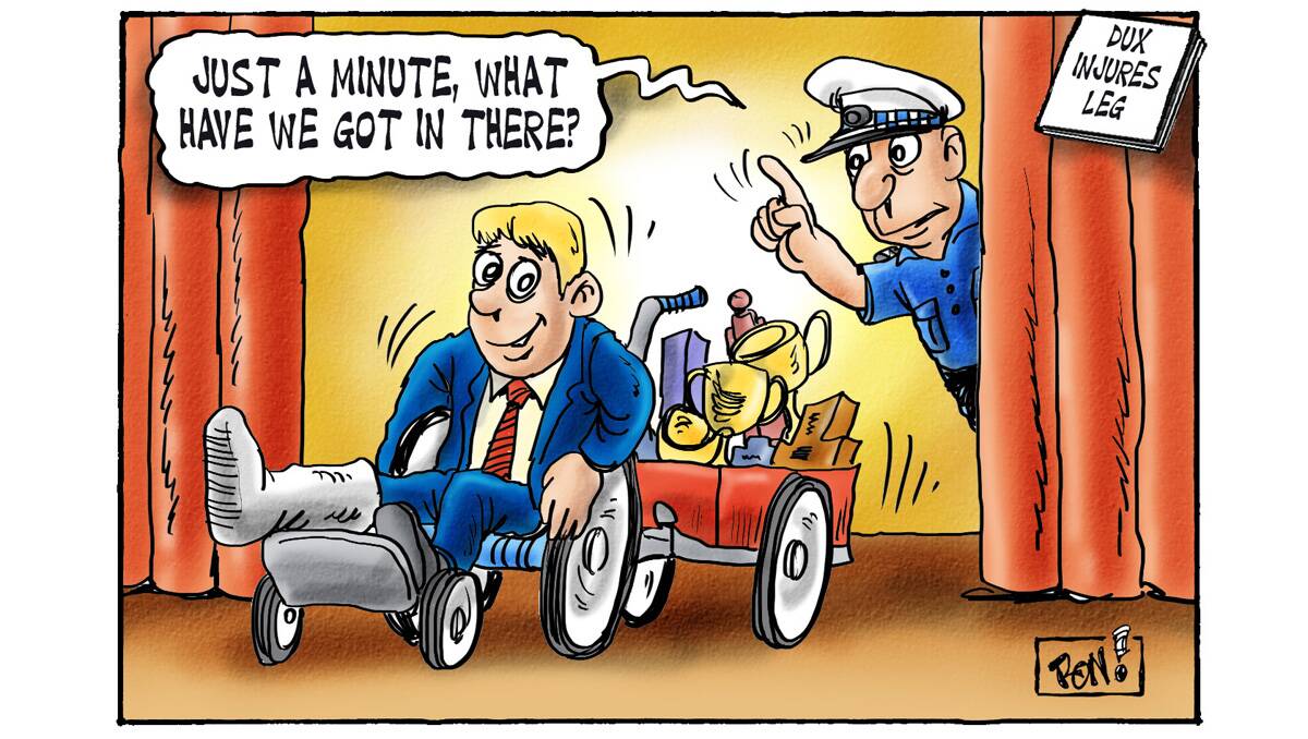 Cartoons from the Busselton-Dunsborough Mail. 28-11-2012.