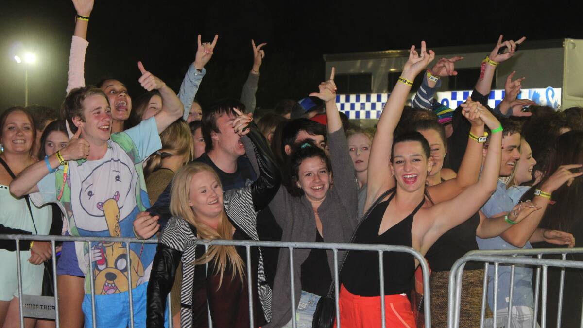 School leavers enjoy their first night in the Leavers Zone in Dunsborough. Photo by Tasha Campbell.