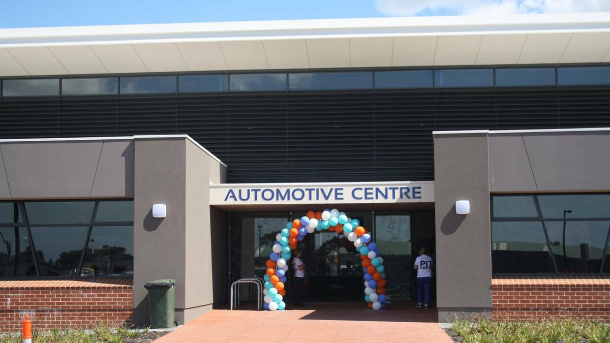 The South West Institute of Technology’s new automotive centre in Bunbury 