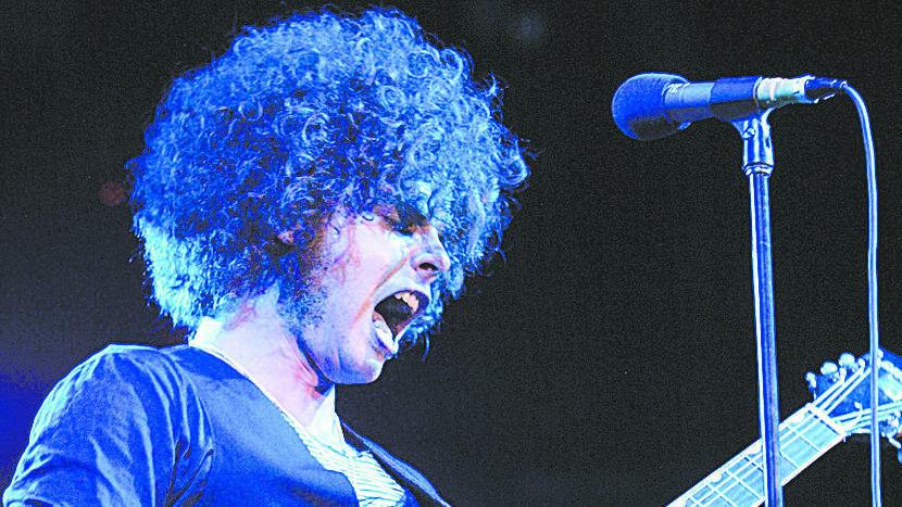 2007: Wolfmother lead singer with his 'fro'