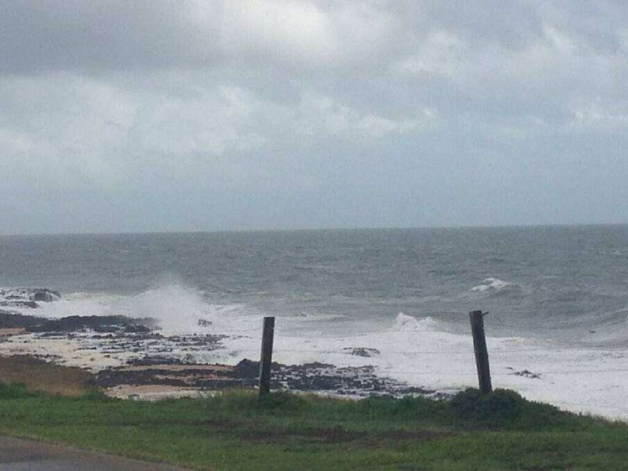 The wind is picking up in Bunbury. Photo: Twitter