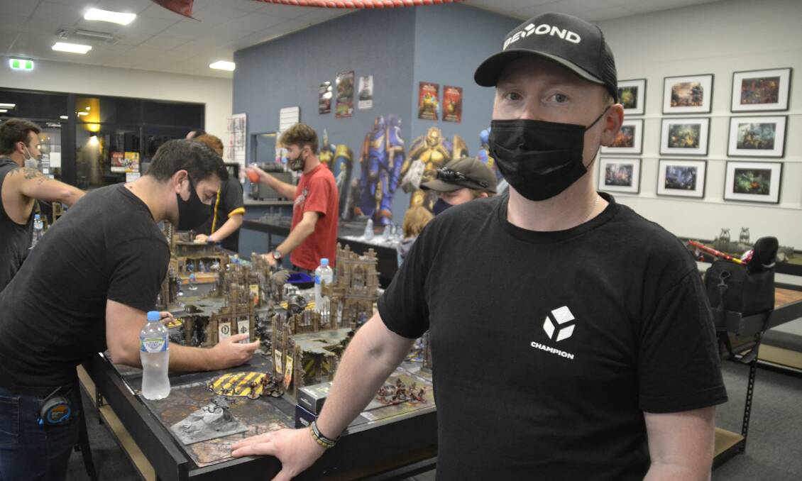 Safe space for all: Beyond Games and Hobby owner Matt Denham said the tournament wasn't just for competitors, but for those seeking inclusivity in a welcoming environment . Picture: Pip Waller 