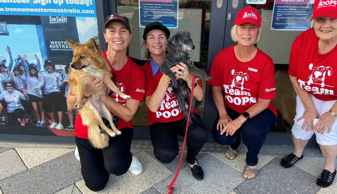 Support for POOPS: Busselton coordinator Cathy Gibson said the funding would help offer low-cost veterinary services for pets in the program. Picture: Supplied