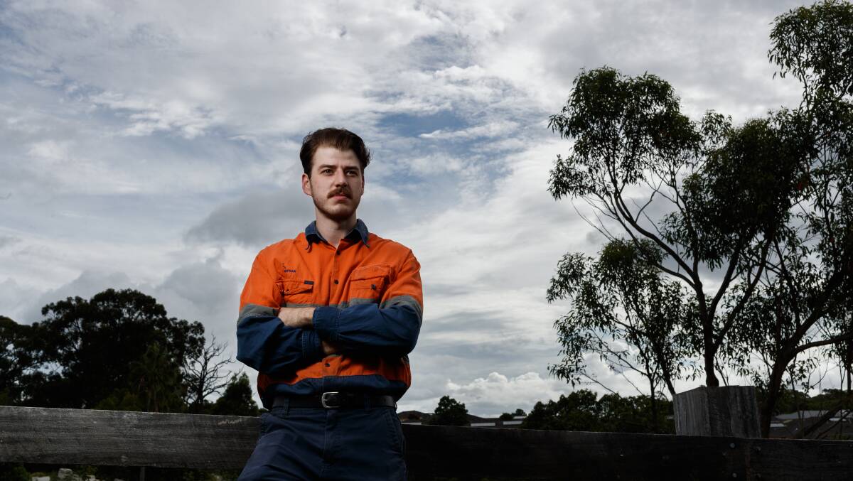 Standing firm: Nathan Clements wants a plan for the Hunter and viable options in the inevitable shift away from coal. Picture: Max Mason-Hubers
