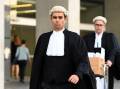 Lincoln Crowley QC, pictured leaving the Supreme Court in Brisbane in 2018, was announced on Friday as a justice of the court. Picture: AAP