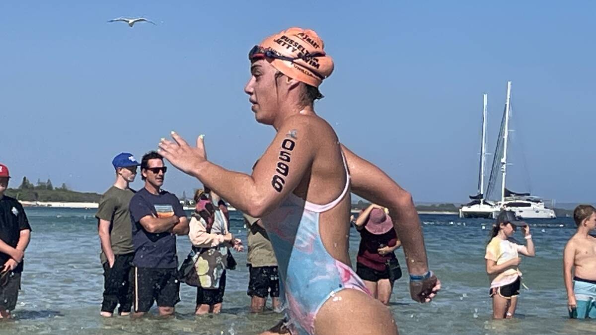 More than 2500 swimmers took to the water in this year's Busselton Jetty Swim. Pictures: Brianna Melville