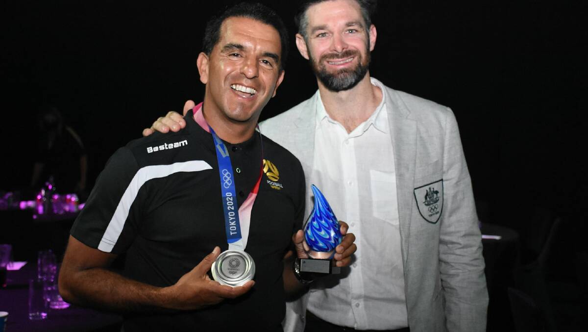 Winner: Coach of the Year Juan Propato said he 'couldn't believe it' when he received the prestigious award. Picture: Supplied.