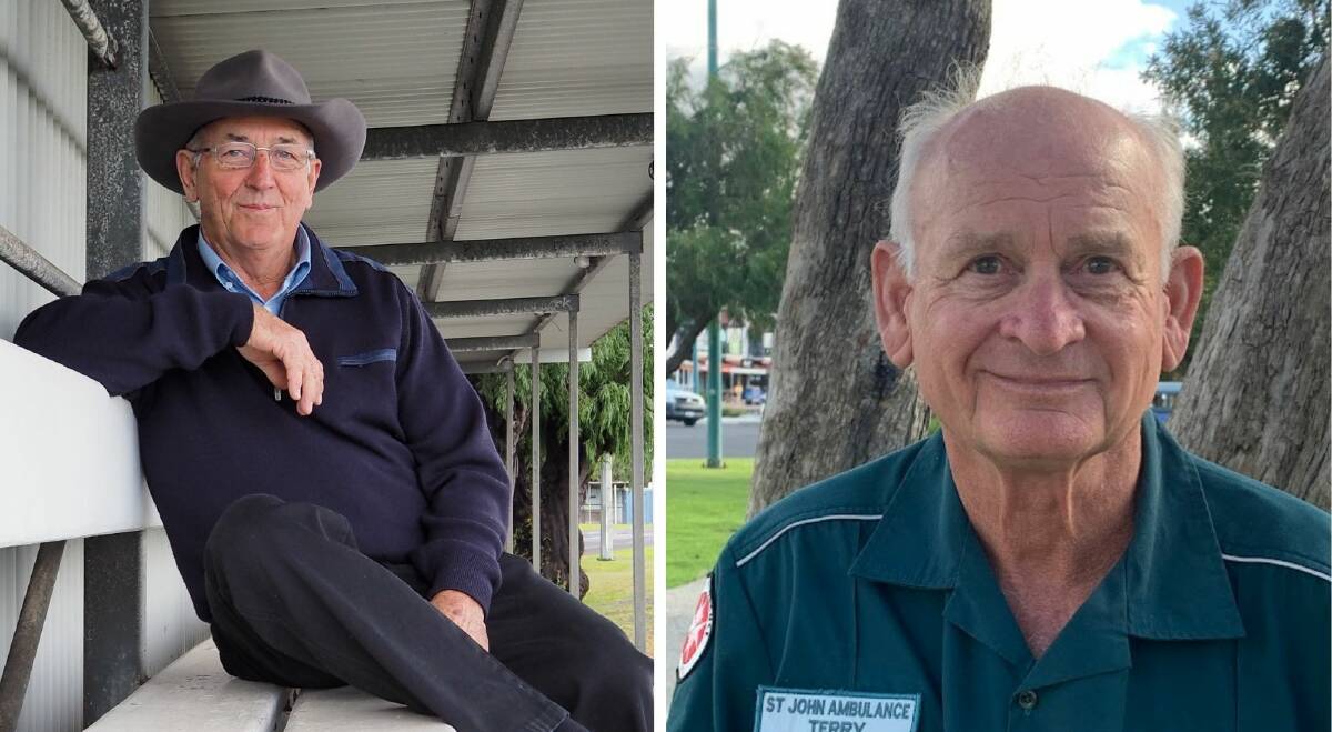 Community Service: Walter Lord and Terence Keys received Order of Australia Medals for 2022.