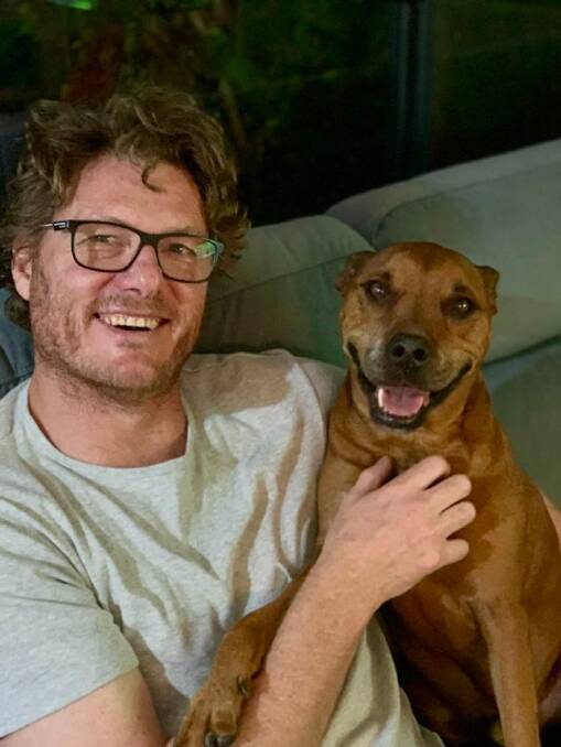 TV actor Myles Pollard and other local pet owners saved 'a significant number' of lives by keeping their pets inside for one night. Picture: Supplied.