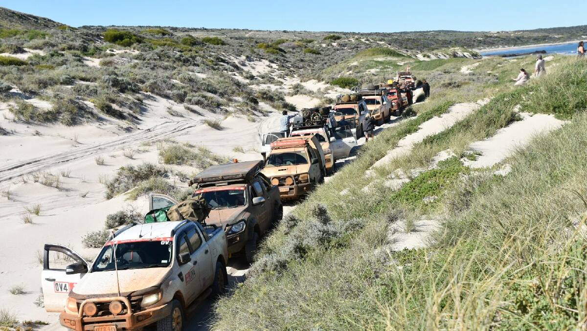Last year's Variety 4WD Adventure. Picture: Supplied.