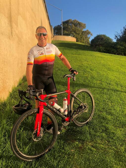 Reason to smile: Kim Gilbert has played a big role in the Red Sky ride, raising four million dollars for Solaris over the last 15 years. Picture: Supplied.