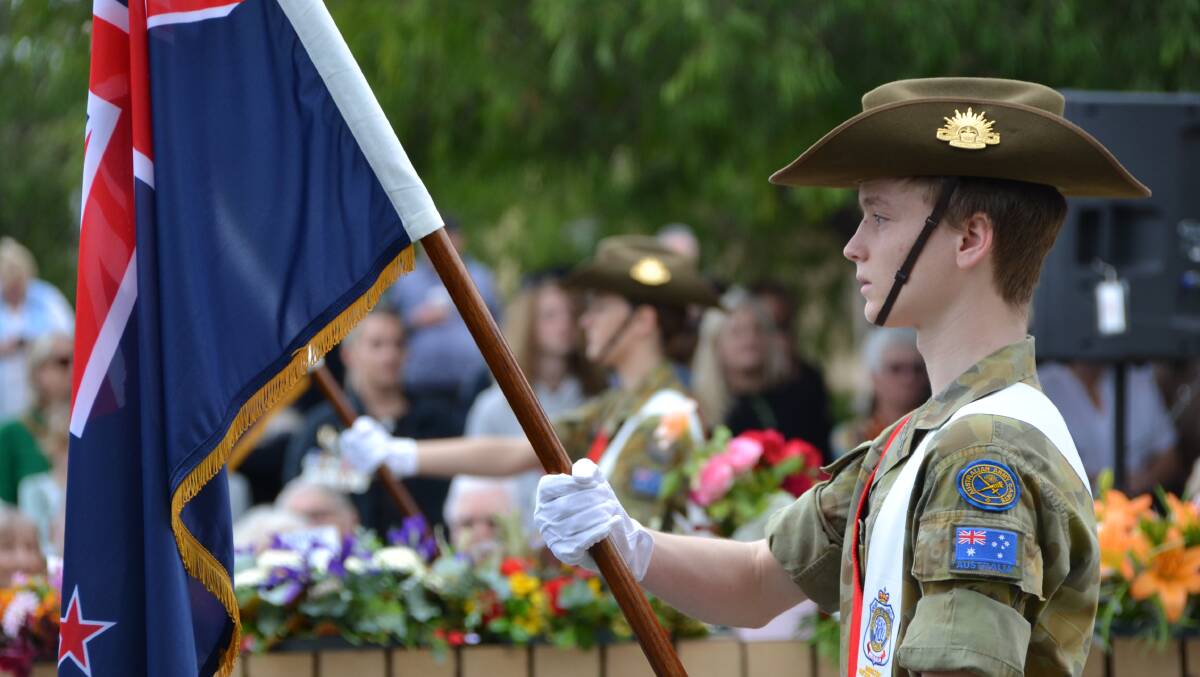 Servicemen and community members honoured those who served in Gallipoli, with a parade down Queen street and a commemoration service in memorial park. Pictures: Brianna Melville.