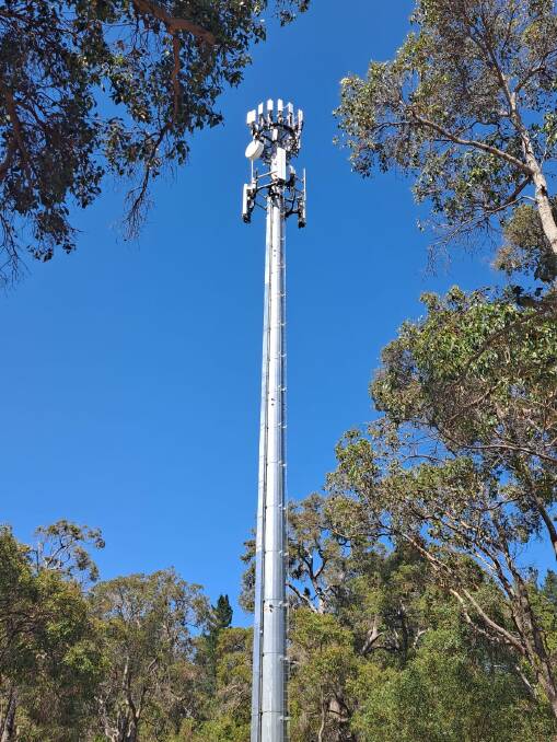 CONNECTIVITY: The new Optus tower will provide improved mobile reception and service to Ambergate and surrounding areas. Photo: Supplied.