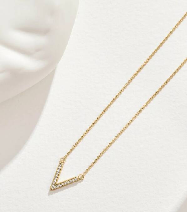 This Mestige Valentina necklace from The Iconic was $50, now $32. 