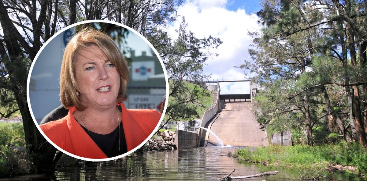 TIMELINE: Water Minister Melinda Pavey said the government won't have to wait on the study results to splash cash about for water infrastructure.