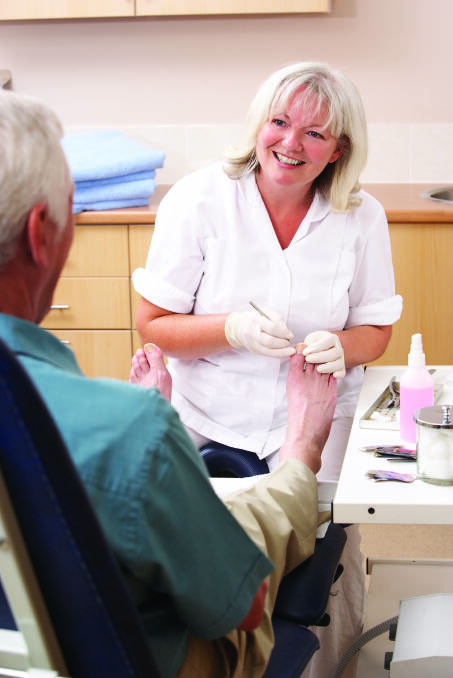 Feet first: Podiatrists are university trained allied health professionals who assess and diagnose foot conditions and can recommend appropriate treatment plans.