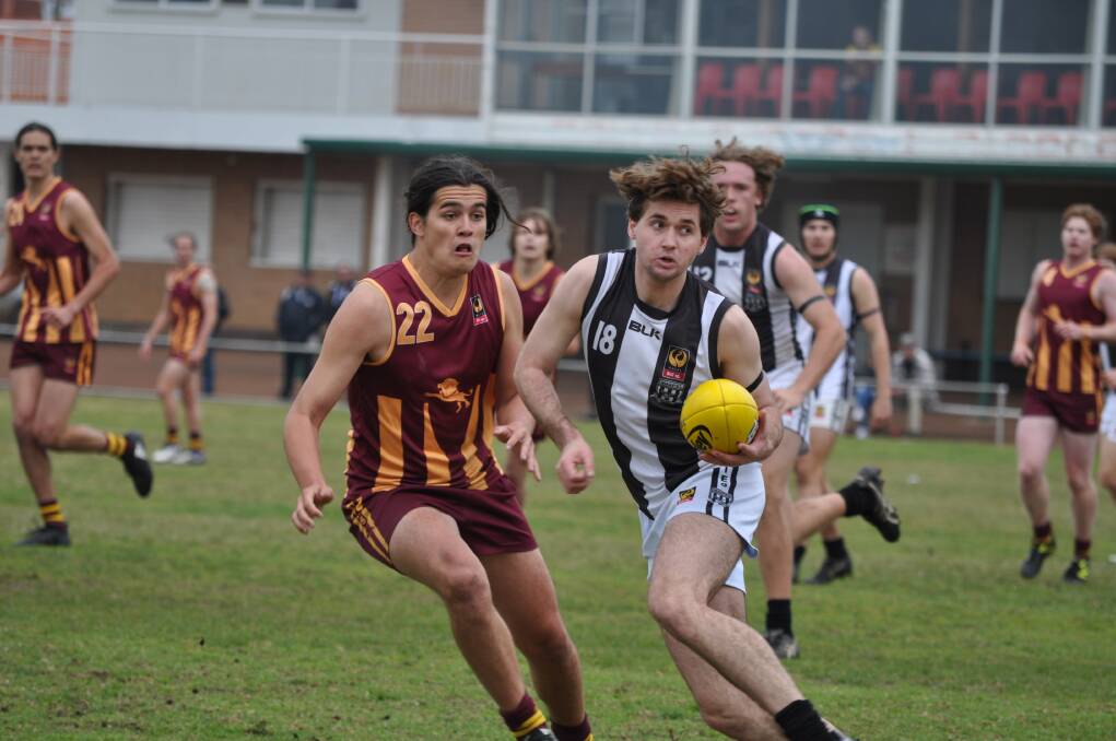 Harvey-Brunswick-Leschenault too strong for Busselton's colts line-up in SWFL qualifying final. Photo: Thomas Munday.  