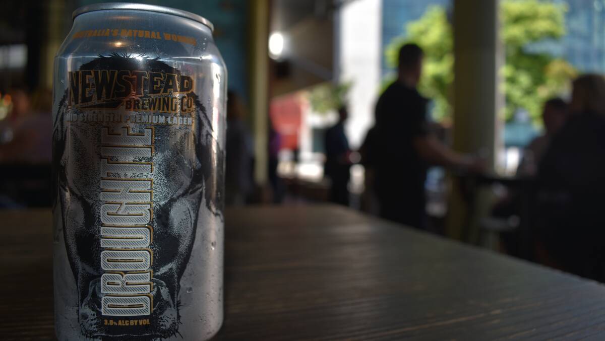 The mid-strength beer is available in cans and on tap in pubs across Queensland.