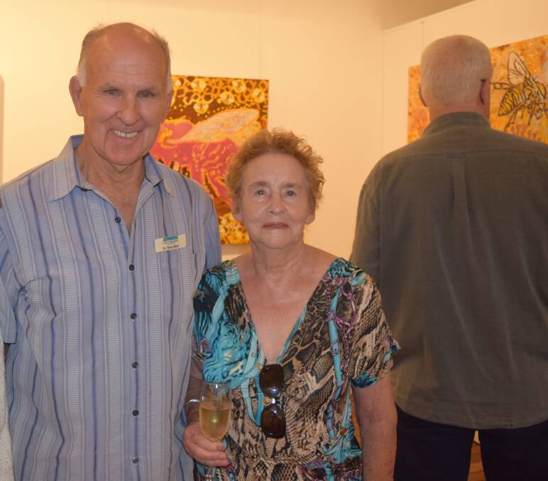 City of Busselton councillor Terry Best with his wife Wendy. Mr Best is vying for his third term on council.