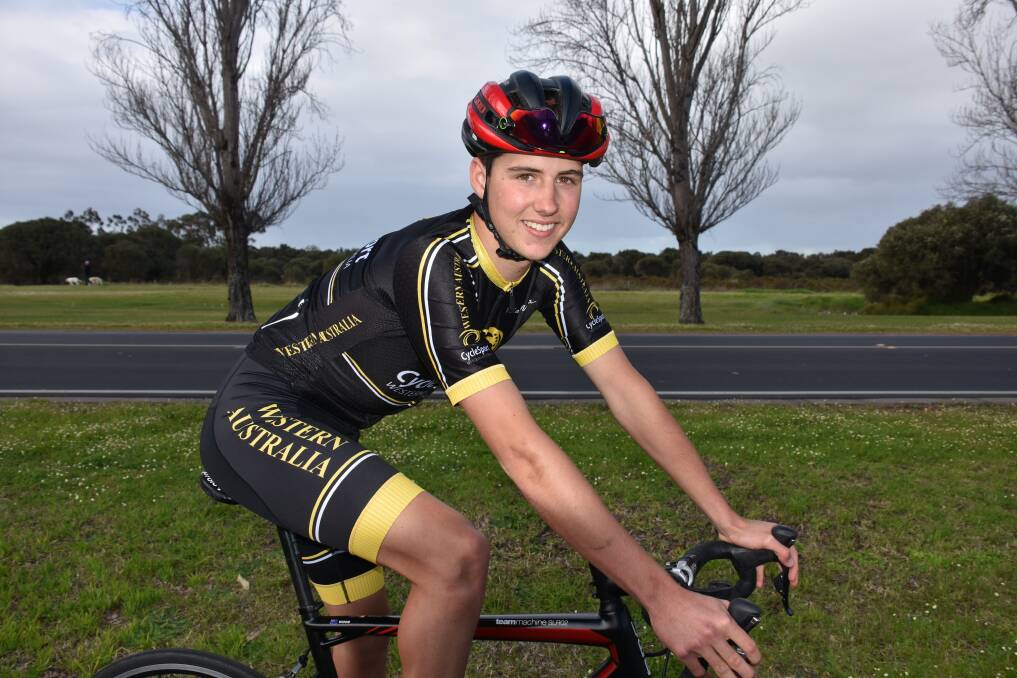Busselton cyclist Courtland Wood has made the state team and will take on the nationals in Bunbury this weekend.