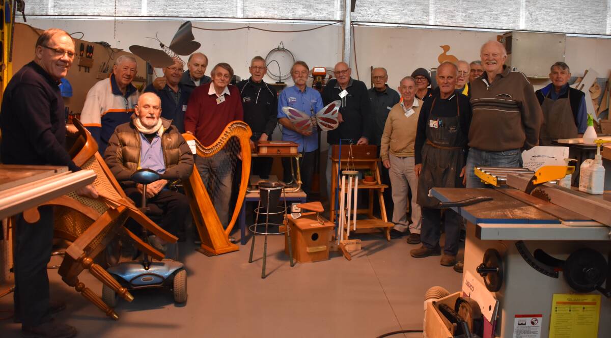 The Dunsborough Men's Shed is inviting the community to checkout what they do on at its open day on Saturday, June 26. 