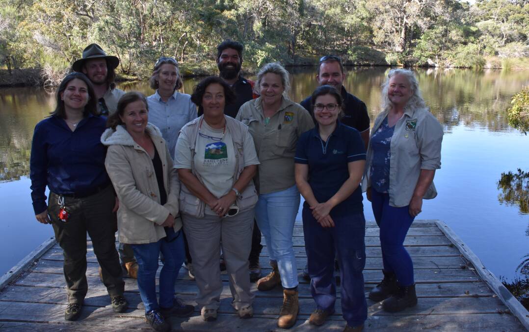 The Possum Finishing School research group includes representatives from FAWNA, South West Catchment Council, UWA, Department of Biodiversity, Conservation and Attractions.