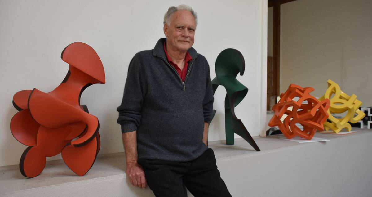 One of Western Australia's most prominent sculptors Mark Grey-Smith is about to hold a solo exhibition Drawing in Space at ArtGeo in Busselton from October 16.