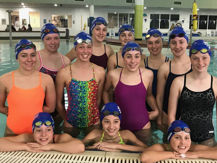 The Busselton Swimming Club short course champions. Image supplied.