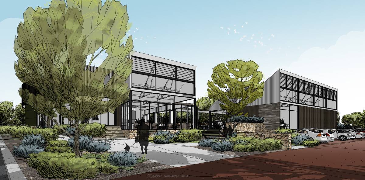 Concept design of a multi-use complex located at 59 and 61 Dunn Bay Road in Dunsborough. Image supplied.