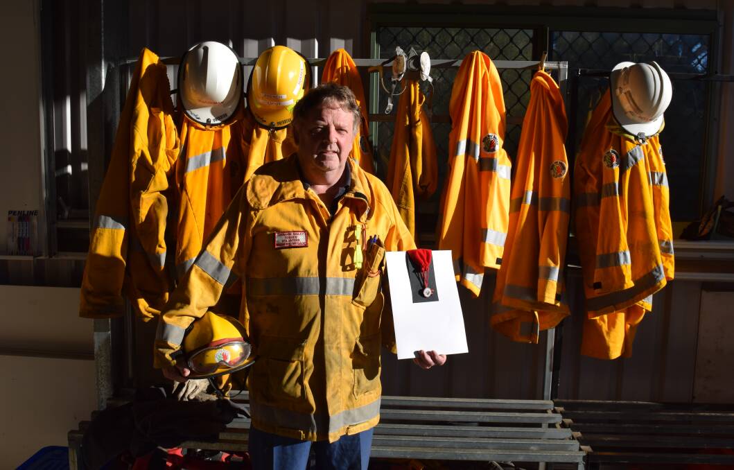 Sussex Volunteer Fire Brigade firefighter Graham Bailey first volunteered as a firefigher in the Wheatbelt when in 1974 aged 19 years old.