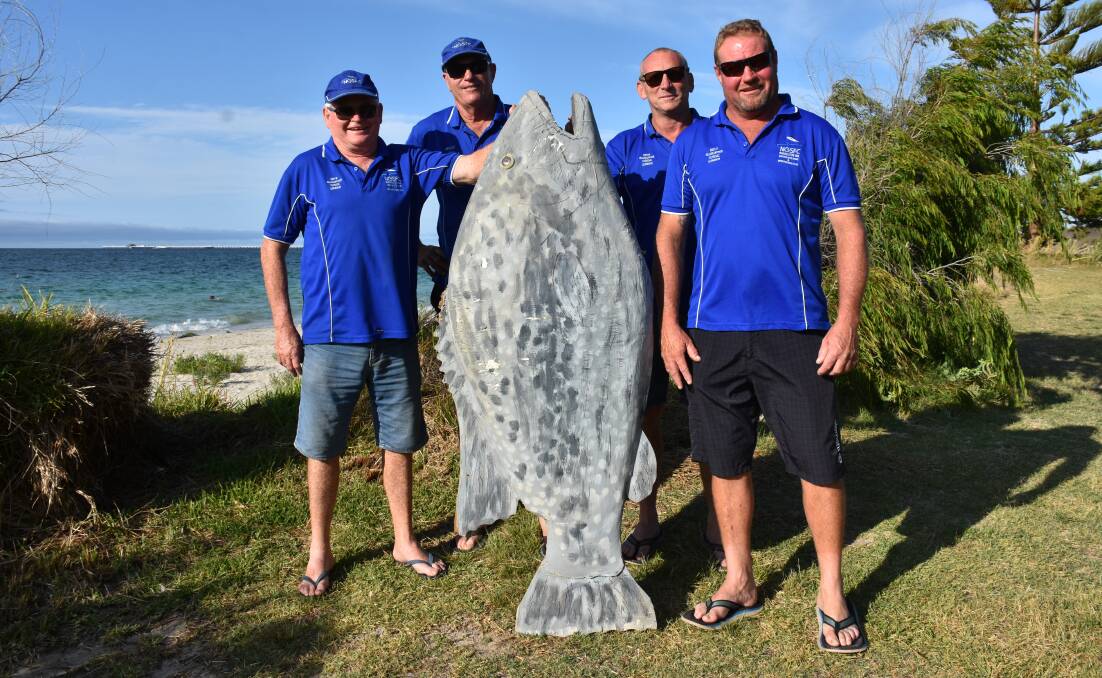 The Naturaliste Game and Sport Fishing Club members Barry Conway, Barry Graham Morris, Graham Bassnet and Jason Albrey are gearing up for the Blue Water Classic.