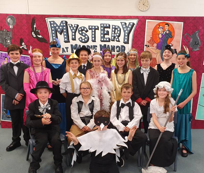 West Busselton Primary School Tags Drama Group presents Mystery at Magpie Manor, tickets are available at trybooking.com for tonight and tomorrow evening with performances starting at 7.30pm. Image supplied.