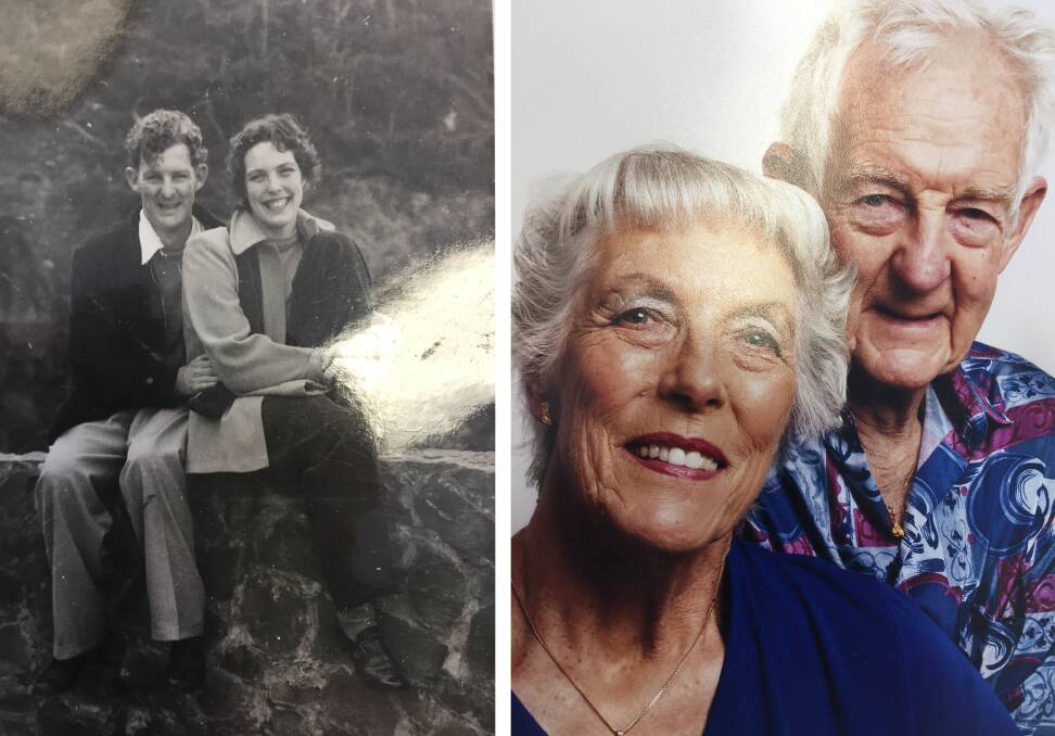 Port Geographe residents Jan and John Geary celebrate 65 years of marriage. Image supplied.