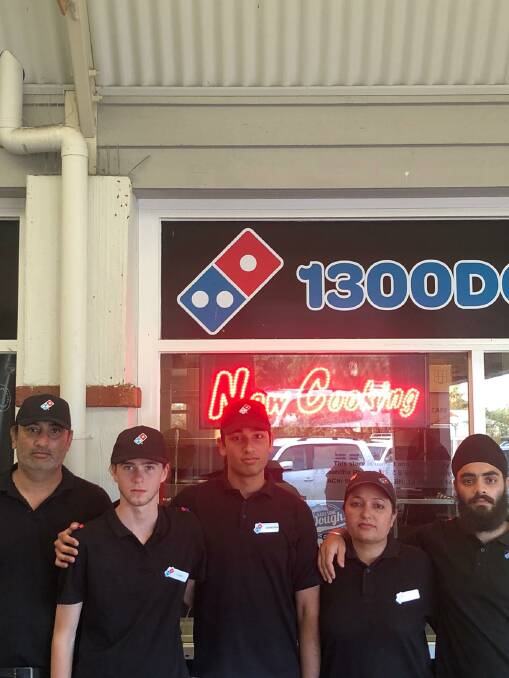 Dunsborough Dominoes will donate $2 from every pizza sold on Friday October 25 to the Kelly family. Image supplied.