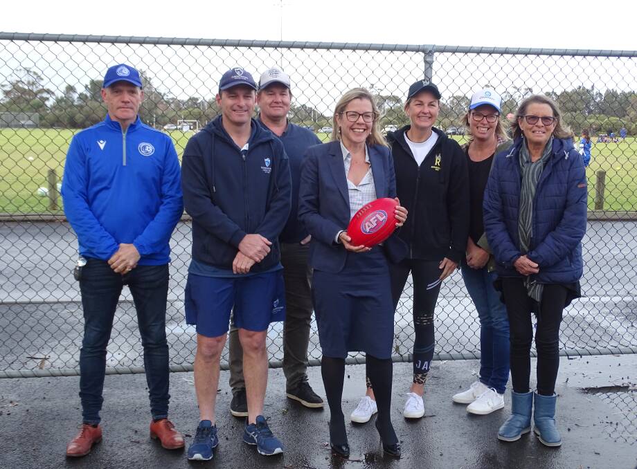 Vasse MLA Libby Mettam has backed calls for the development of additional infrastructure in Dunsborough to accommodate more sports. Image supplied.