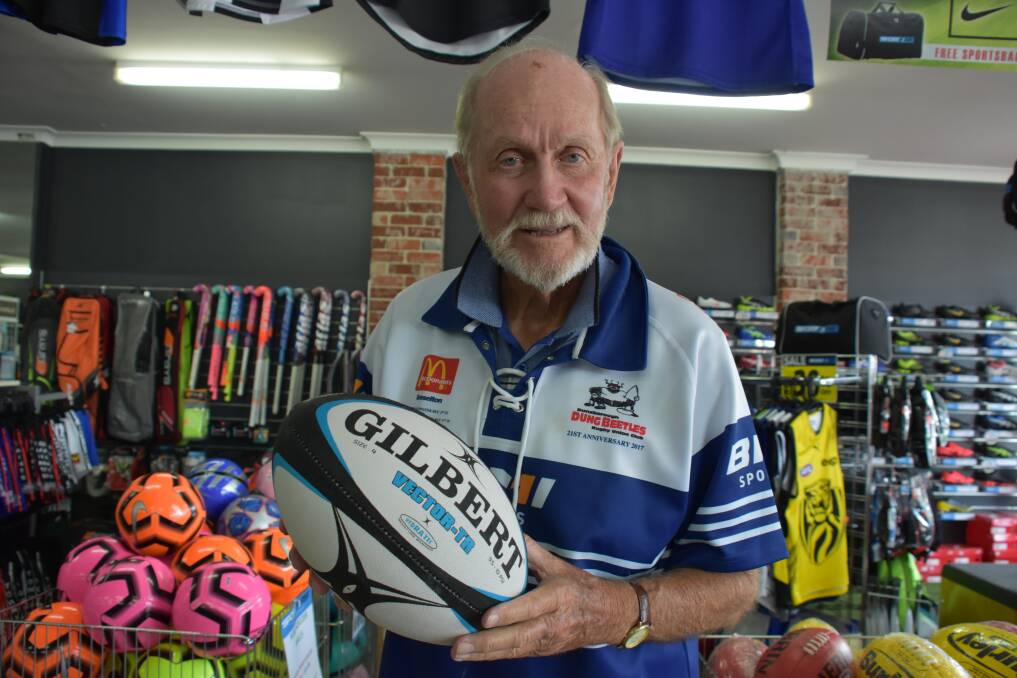 Dunsborough Busselton Dungbeetles Rugby Union Club member David Bell.