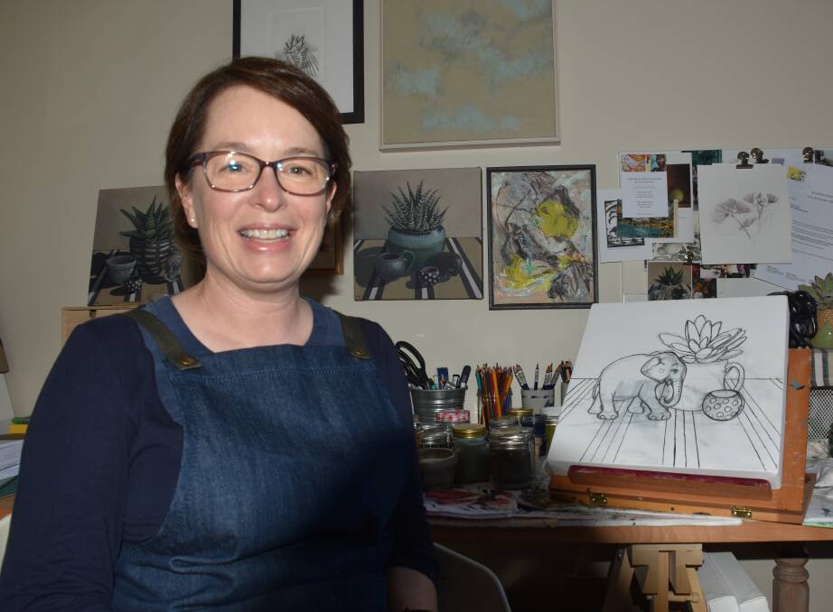 Quedjinup artist Sue Eva will open her studio to the public during Margaret River Region Open Studios.