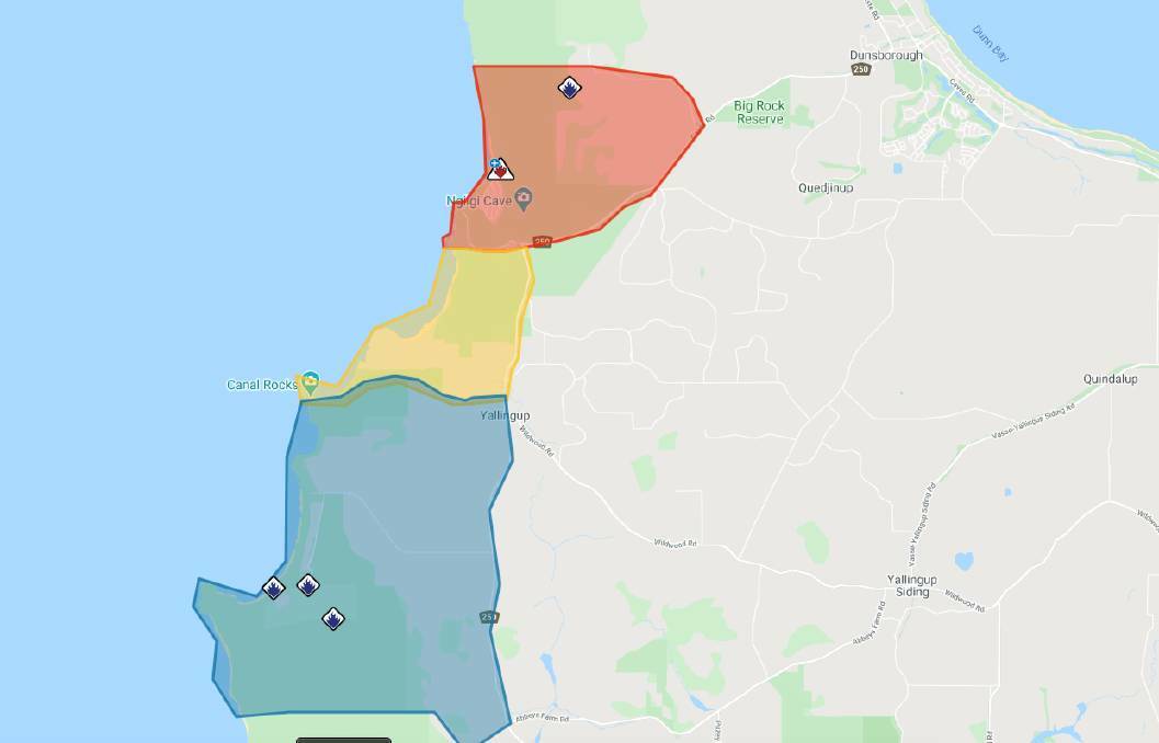 A bushfire which in occurred in the coastal areas of Yallingup on February 6, 2021, is now under investigation by the Arson Squad.