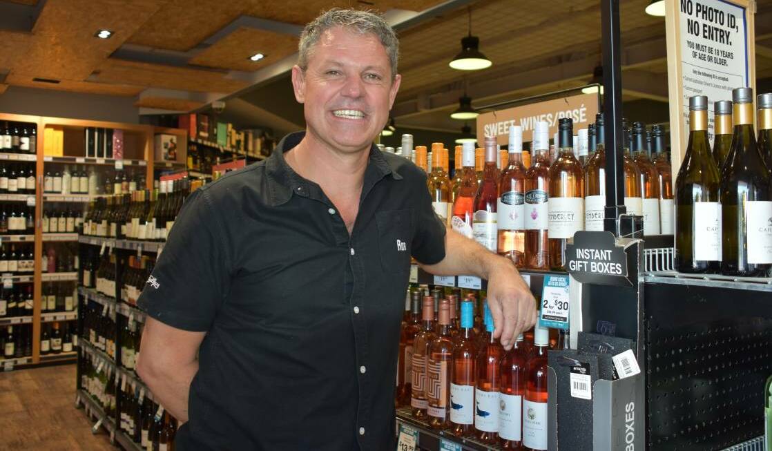 Cape Cellars owner Rob Zahtila said sales of alcohol had been similar to a Christmas buying pattern prior to the state government restricting takeaway sales during the COVID-19 pandemic.